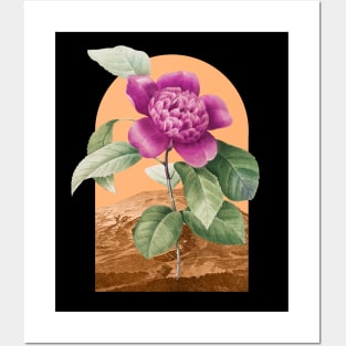 Floral Landscape Camellia Posters and Art